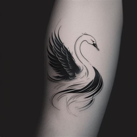 swan tattoo